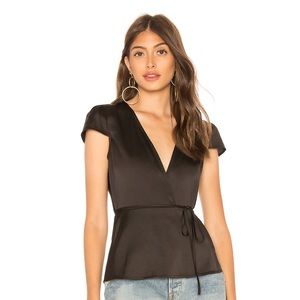 Wrap around Tie-Up Blouse (Revolve)
